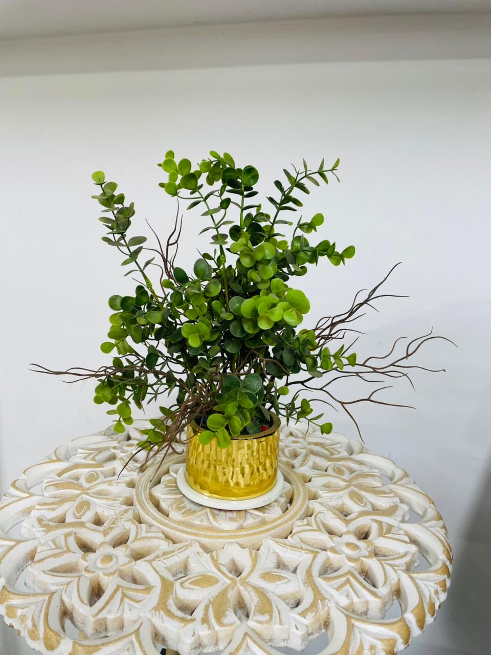 Luxury Style Green Leaf