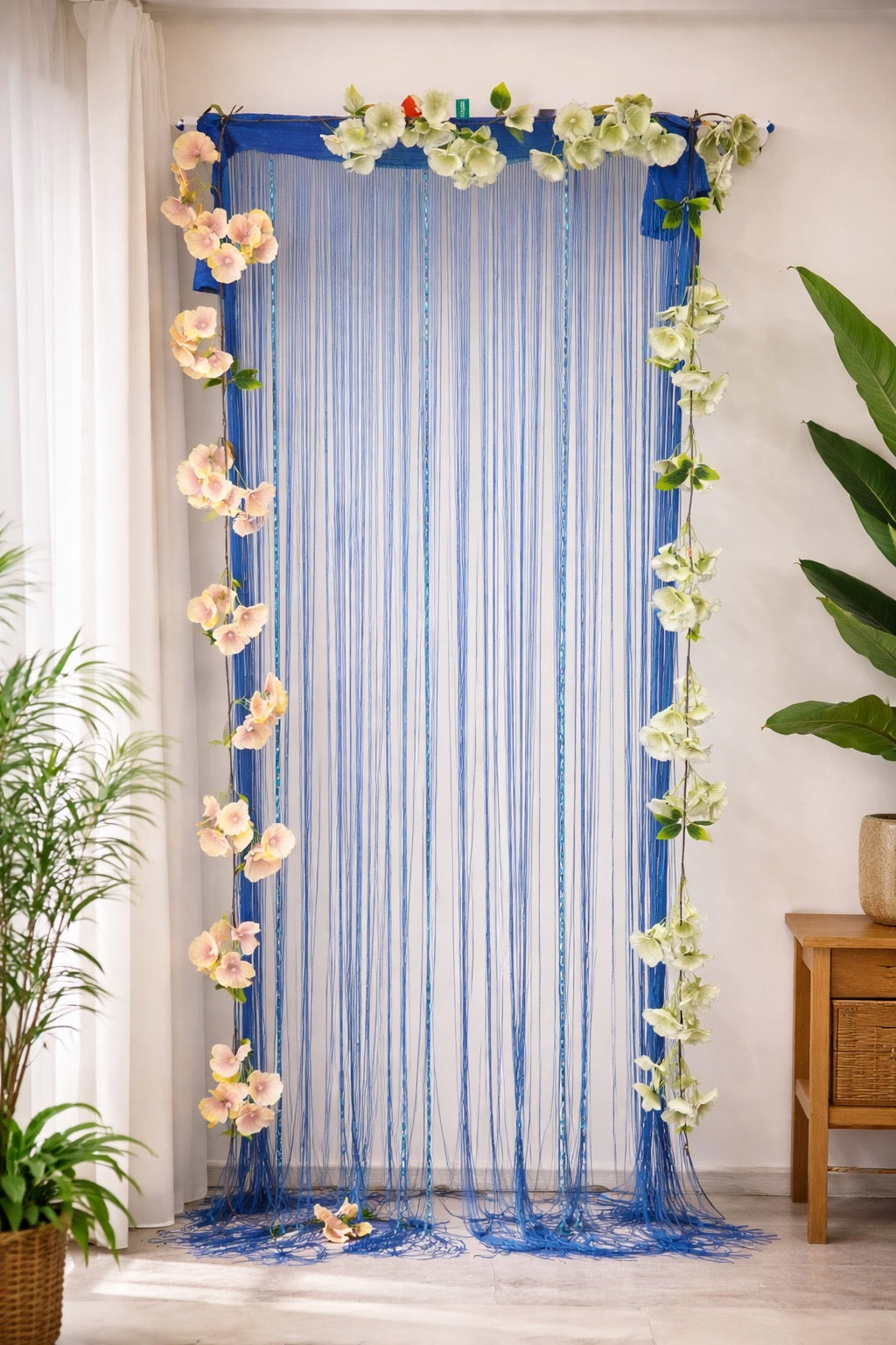 Hanging Flower String Curtain
